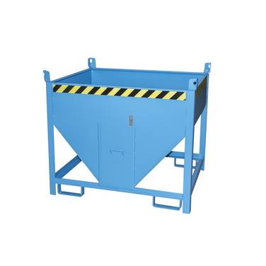 Bauer® Silobehälter mit Schiebeverschluss, lackiert, Volumen 0,5 m³