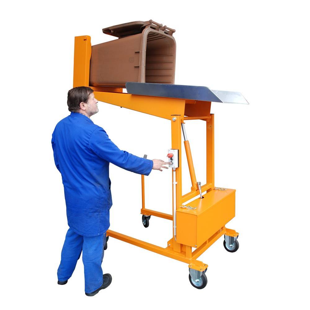 Bauer® Mülltonnen-Kippstation MKS, elektrohydraulisch 12 V-2