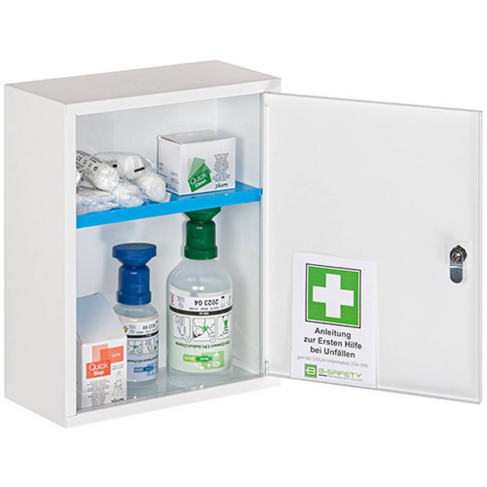 B-Safety Verbandschrank STANDARD, mit Füllung DIN 13157-2