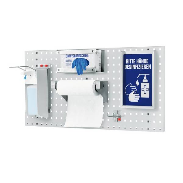Kappes RasterPlan Hygienestation, Lochplatte, HxB 450 x 1.000, Modell