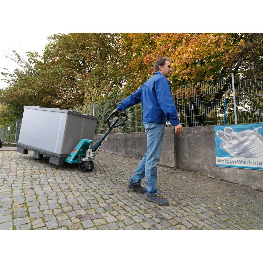 Handhubwagen Ameise® PTM 2.5 mit Handbremse, Tragfähigkeit 2.500 kg-4