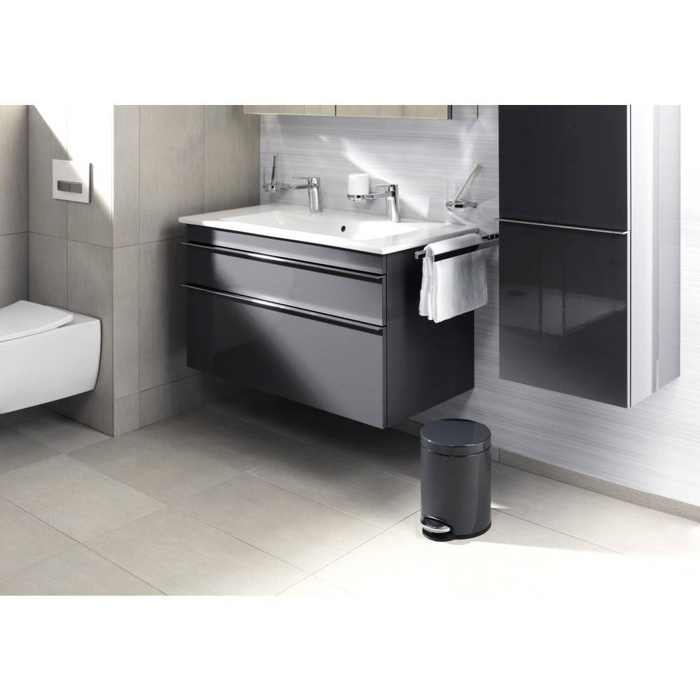 DURABLE Treteimer Metall Rund 5-1
