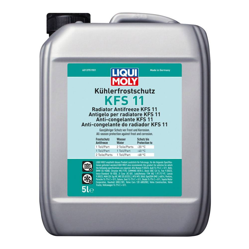 Kühlerfrostschutz KFS 11, 4 Stück je 5 l-1