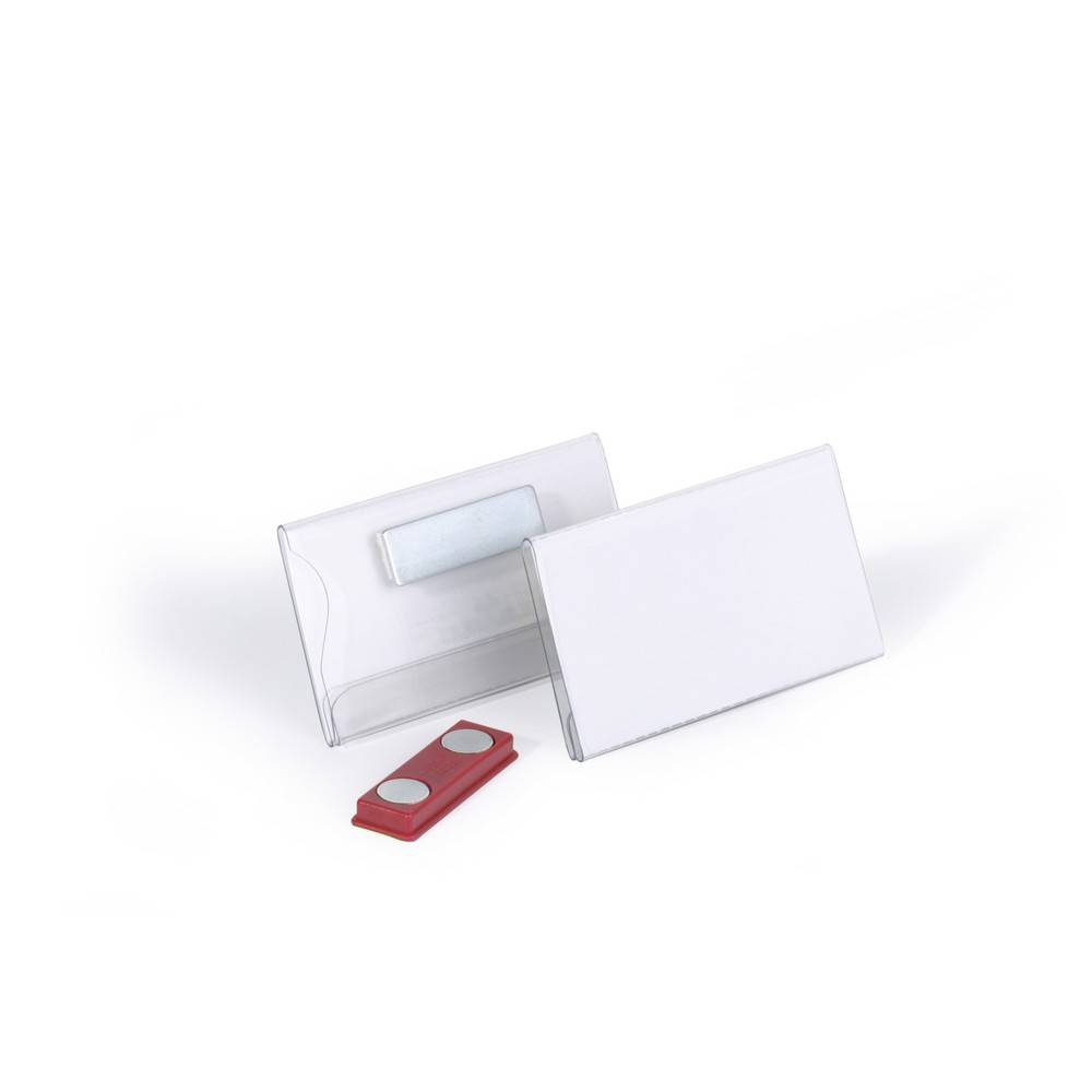 DURABLE Namensschild mit Magnet 40 x 75 mm 50 Stück-2