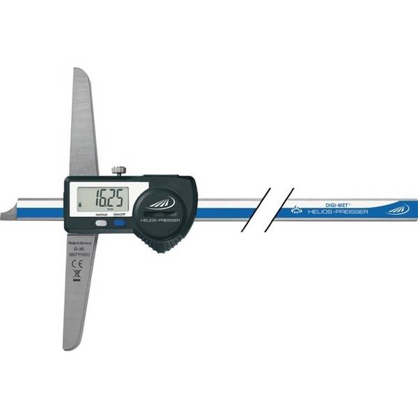HELIOS PREISSER Tiefenmessschieber DIN 862 DIGI-MET® IP67, Datenausgan