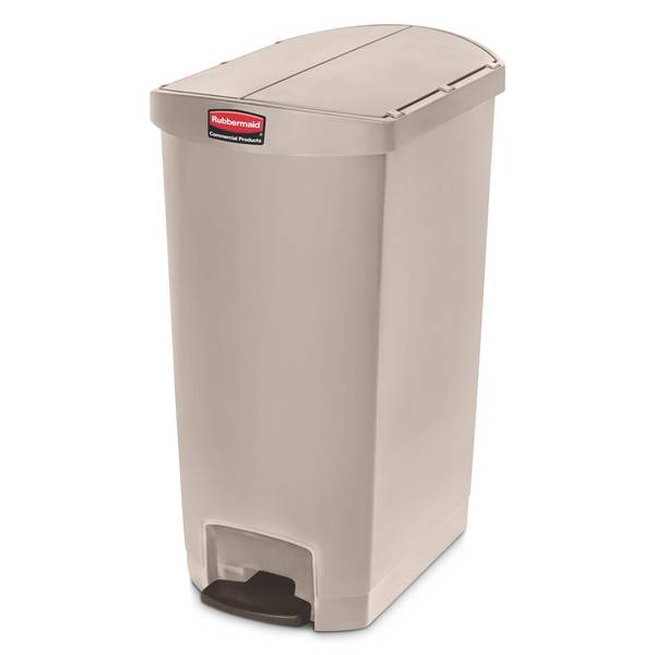 Tret-Abfallbehälter Rubbermaid Slim Jim® Pedal an der Schmalseite, Kun