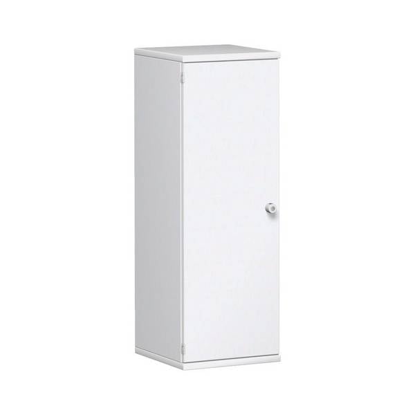 Geramöbel Büroschrank Profi, 3 OH, Breite 400 mm, Tür links, weiß