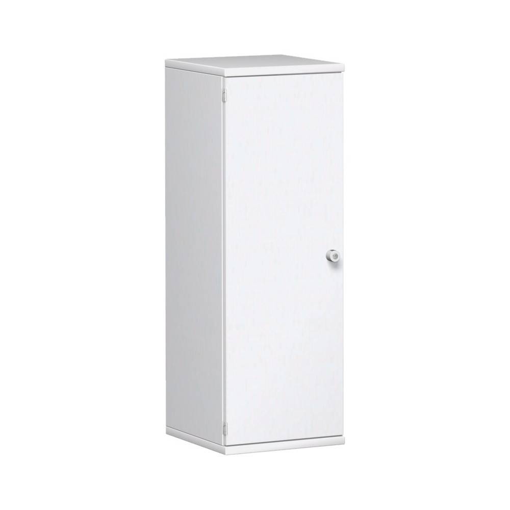 Geramöbel Büroschrank Profi, 3 OH, Breite 400 mm, Tür links, weiß-0