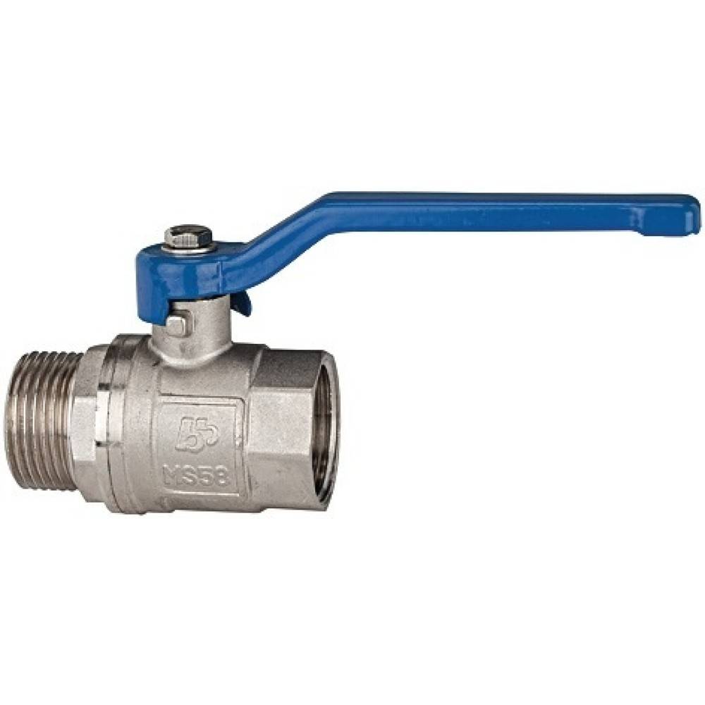 RIEGLER Messingkugelhahn VALVE LINE 33,25mm G 1 Zoll innen/außen DN 24-0