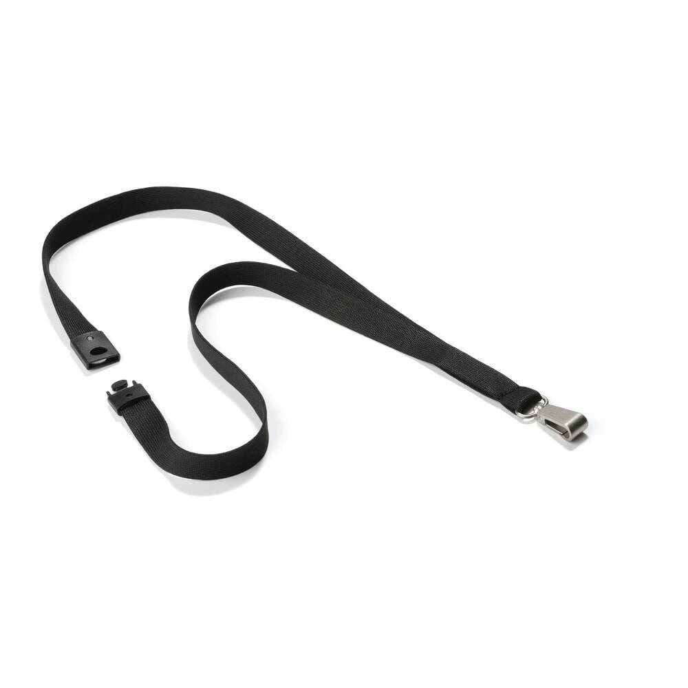 Textilband Soft für DURABLE Ausweishalter, schwarz-0
