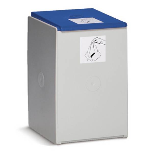VAR® Wertstoffsammler, 60 Liter, Deckel blau