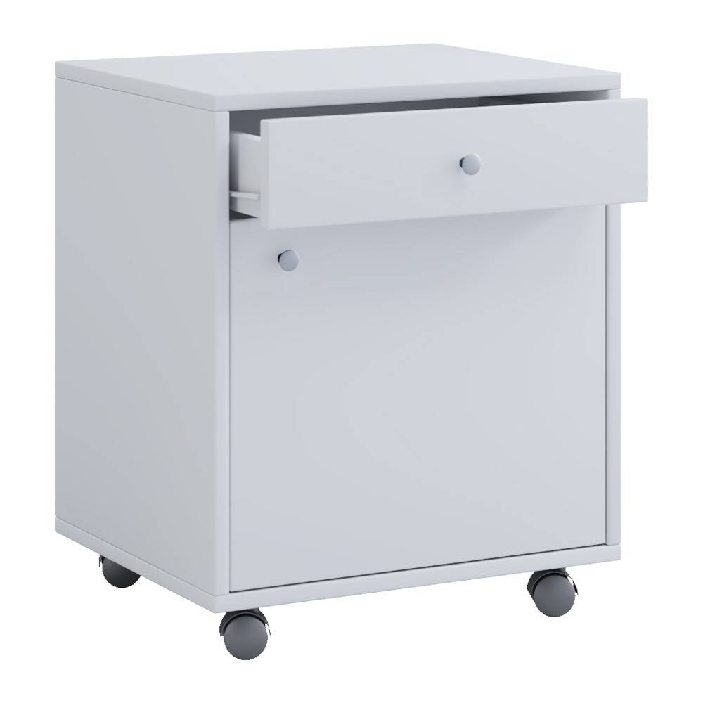 VCM Eck-Rollcontainer Masola Maxi, HxBxT 540 x 450 x 380 mm, weiß-3