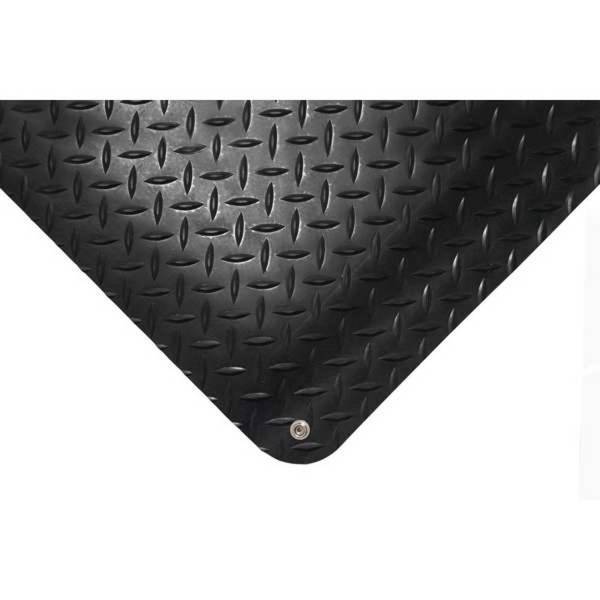 Anti-Ermüdungsmatte Deckplate Anti-Static B60xL90 cm schwarz
