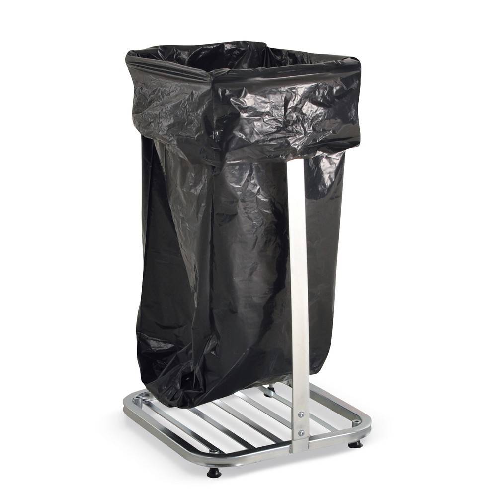 Kongamek Abfallsackhalter, 120 Liter, 4 Lenkrollen + 4 Standfüße, offe-2