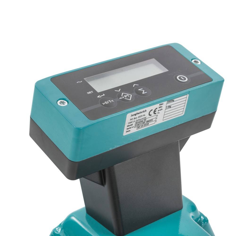 Hubwagen mit Waage Ameise® PTM 2.0 Scale, 1 kg-Schritte, Tragfähigkeit-3