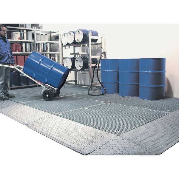 Bauer® Flach-Auffangwanne aus Stahl, HxBxT 78 x 2.850 x 1.900 mm
