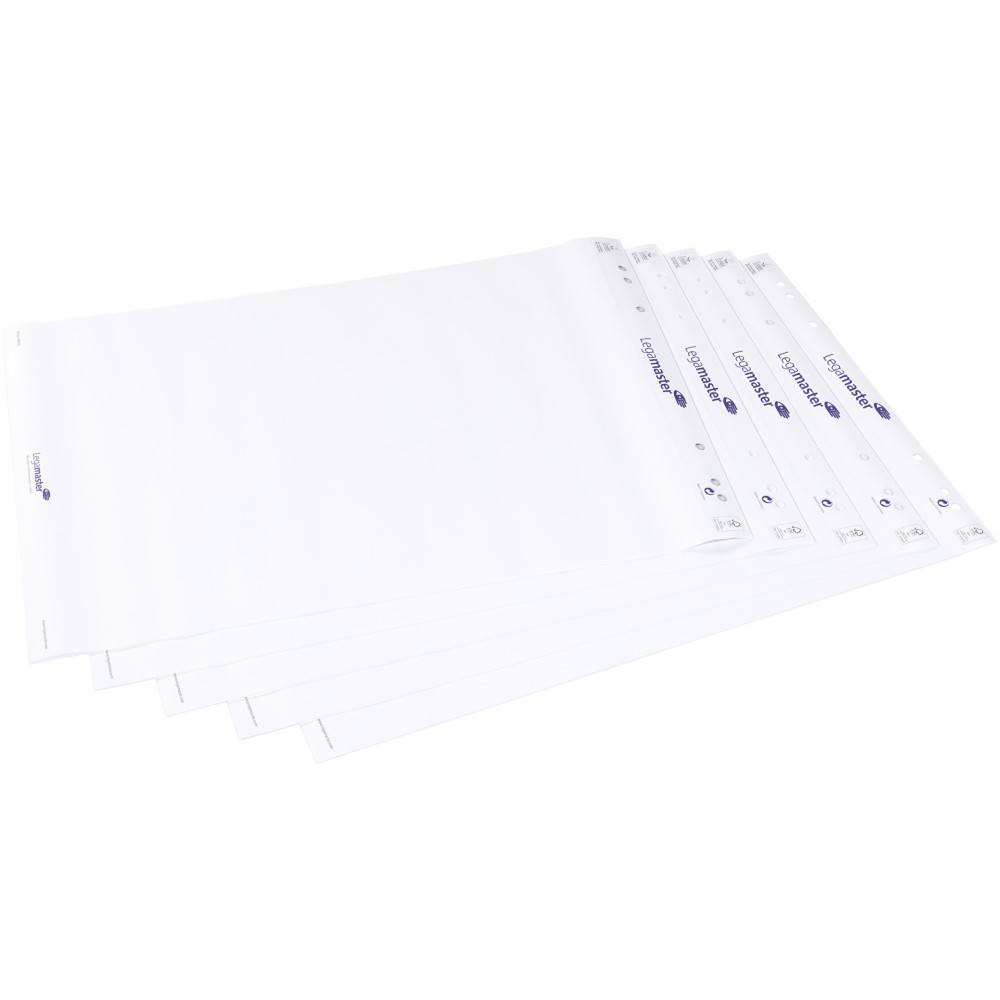 Legamaster Flipchartpapier 98x65cm 20Bl. blanko 5 St. 7-156000-0