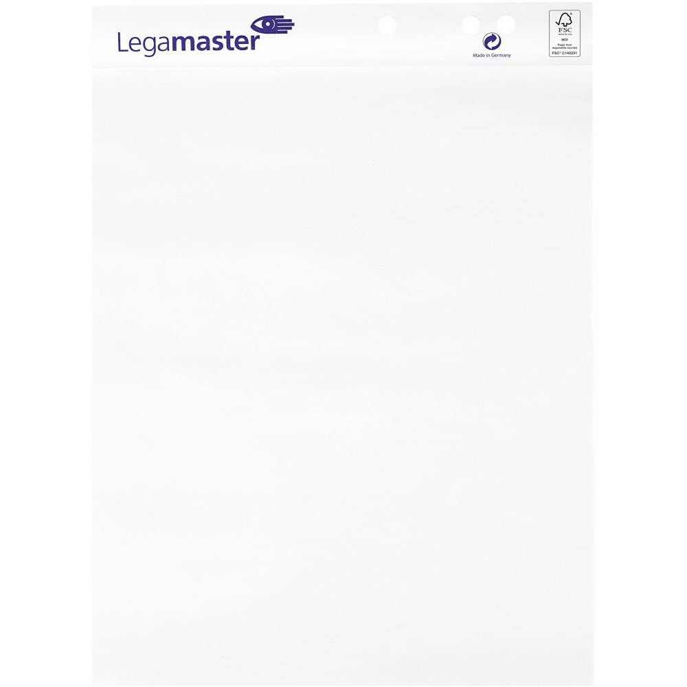 Legamaster Flipchartpapier 98x65cm 20Bl. blanko 5 St. 7-156000-2