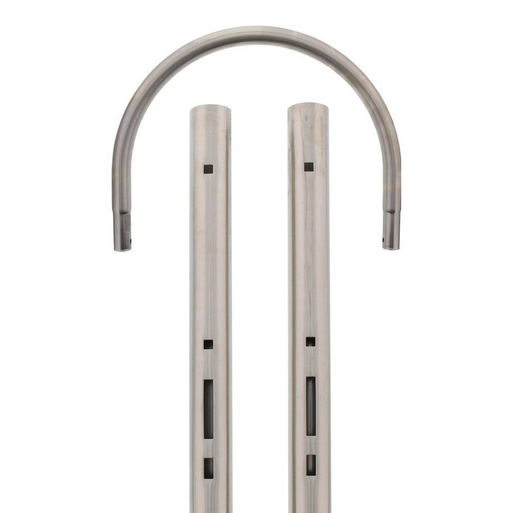 BURG-WÄCHTER Edelstahl-Briefkasten-Ständer Nordic 3685-1