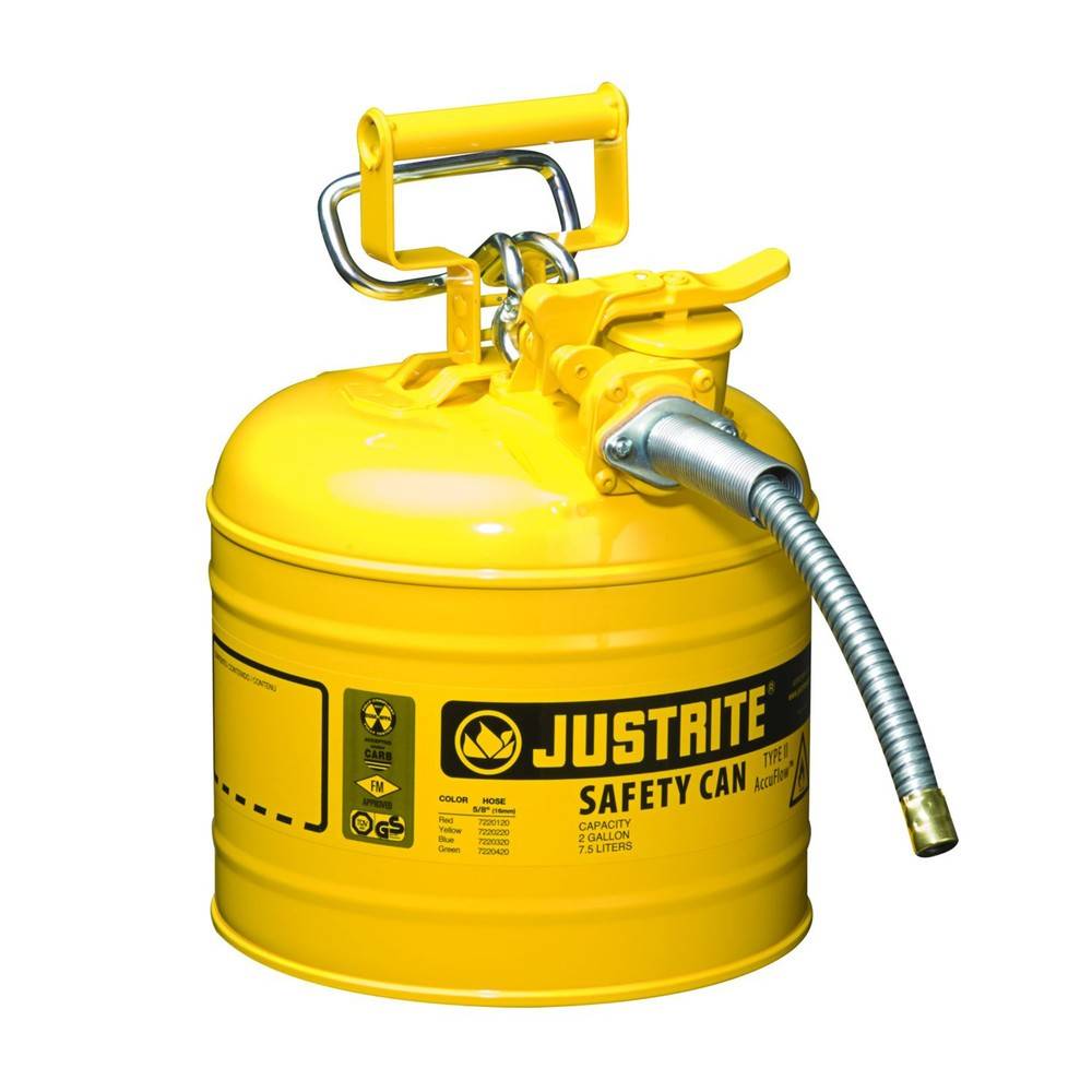 Sicherheitsbehälter Typ II Accu Flow Kapazität 4,0 Liter, gelb-1