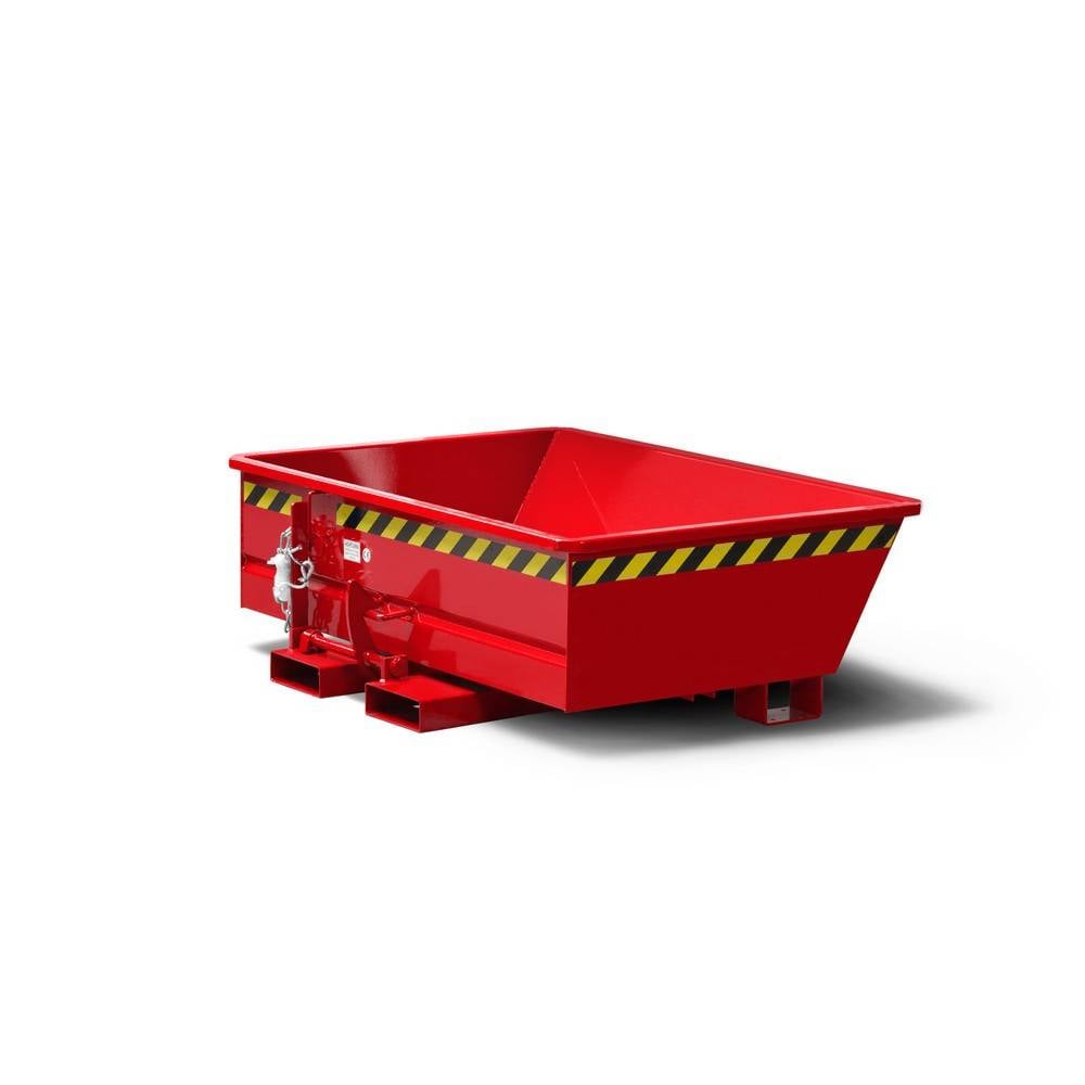 RR-Industrietechnik® Niedriger Minikippbehälter, Volumen 0,25 m³, TK 6-0