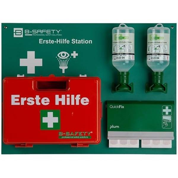 B-Safety Erste-Hilfe-Station STANDARD No.1, mit Füllung ÖNORM Z 1020-1