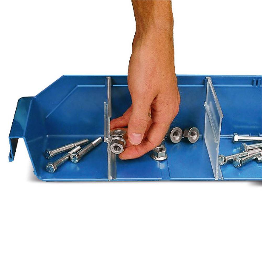 STEMO Trennplatten für Regalkästen mit Sichtöffnung, BxH 120 x 95 mm-0