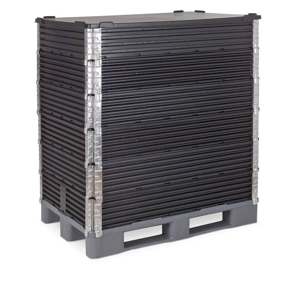 Aufsatzrahmen aus Kunststoff, BxT 800 x 600 mm, 4 Scharniere-2