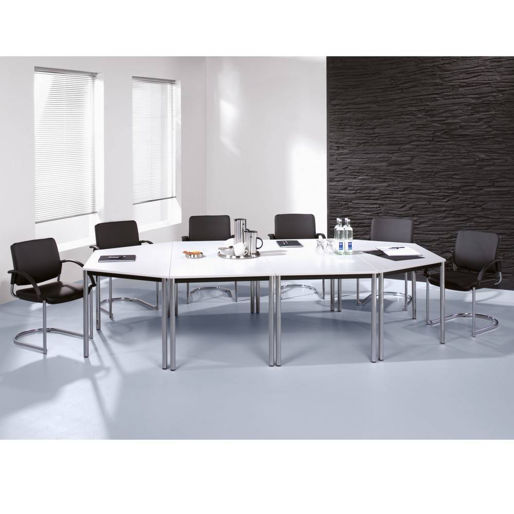 Hammerbacher Konferenztisch Premium, Quadratrohr, BxT 800 x 800 mm-1
