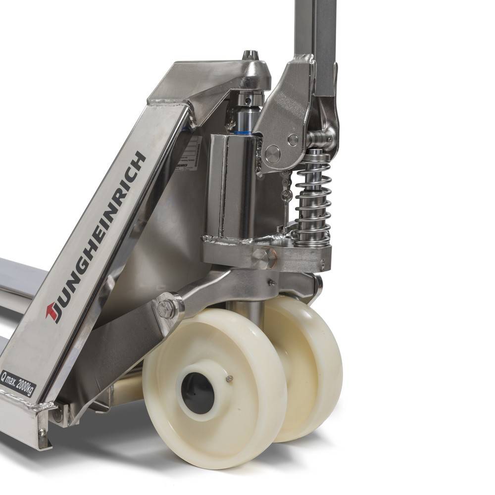 Jungheinrich Edelstahl-Handhubwagen AM I20p, Professional-Ausführung-1