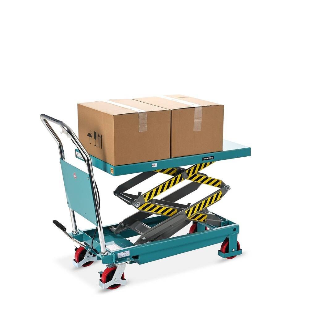 Scheren-Hubtischwagen Ameise® LTT 0.35 mit Doppel-Schere, Tragkraft 35-3