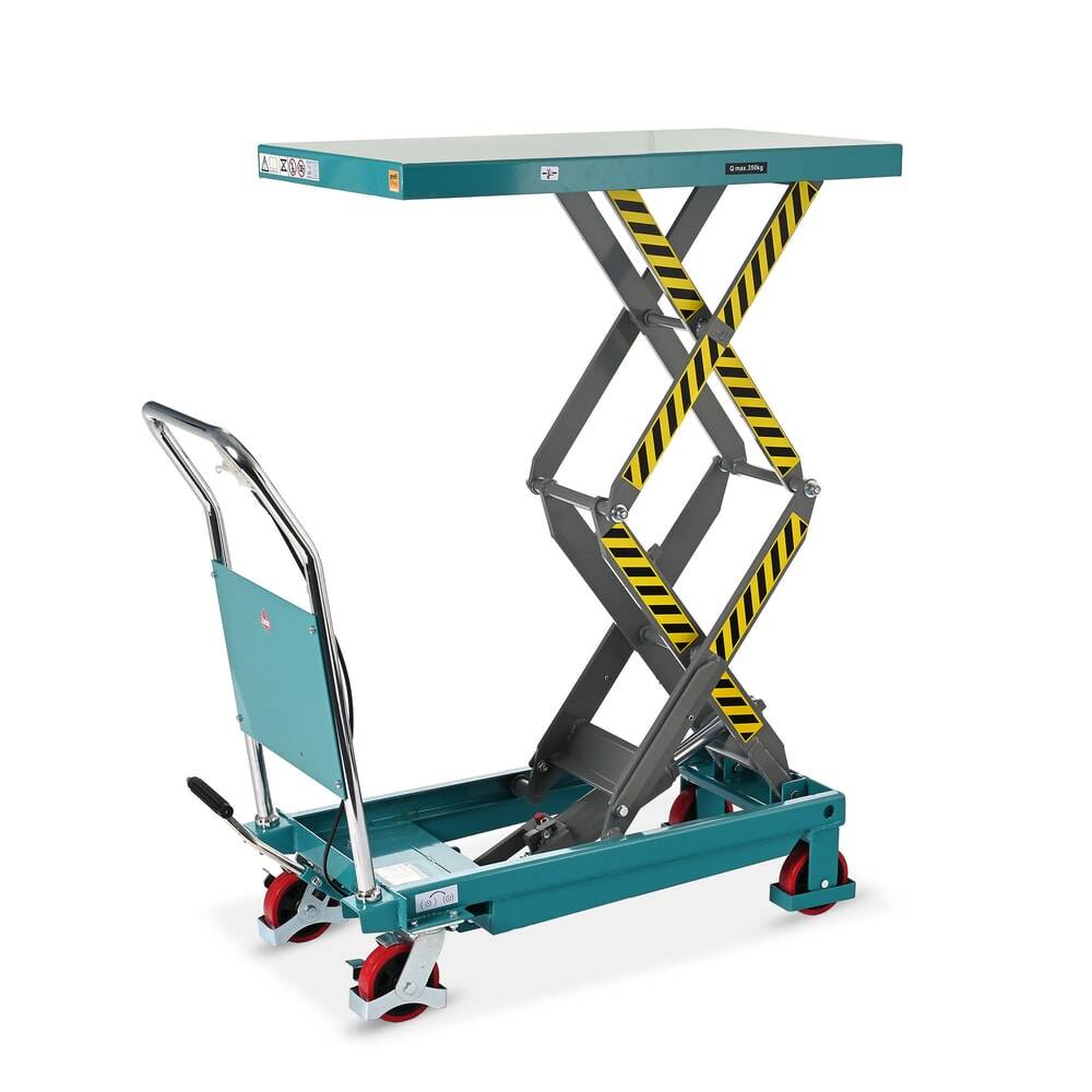Scheren-Hubtischwagen Ameise® LTT 0.35 mit Doppel-Schere, Tragkraft 35-0