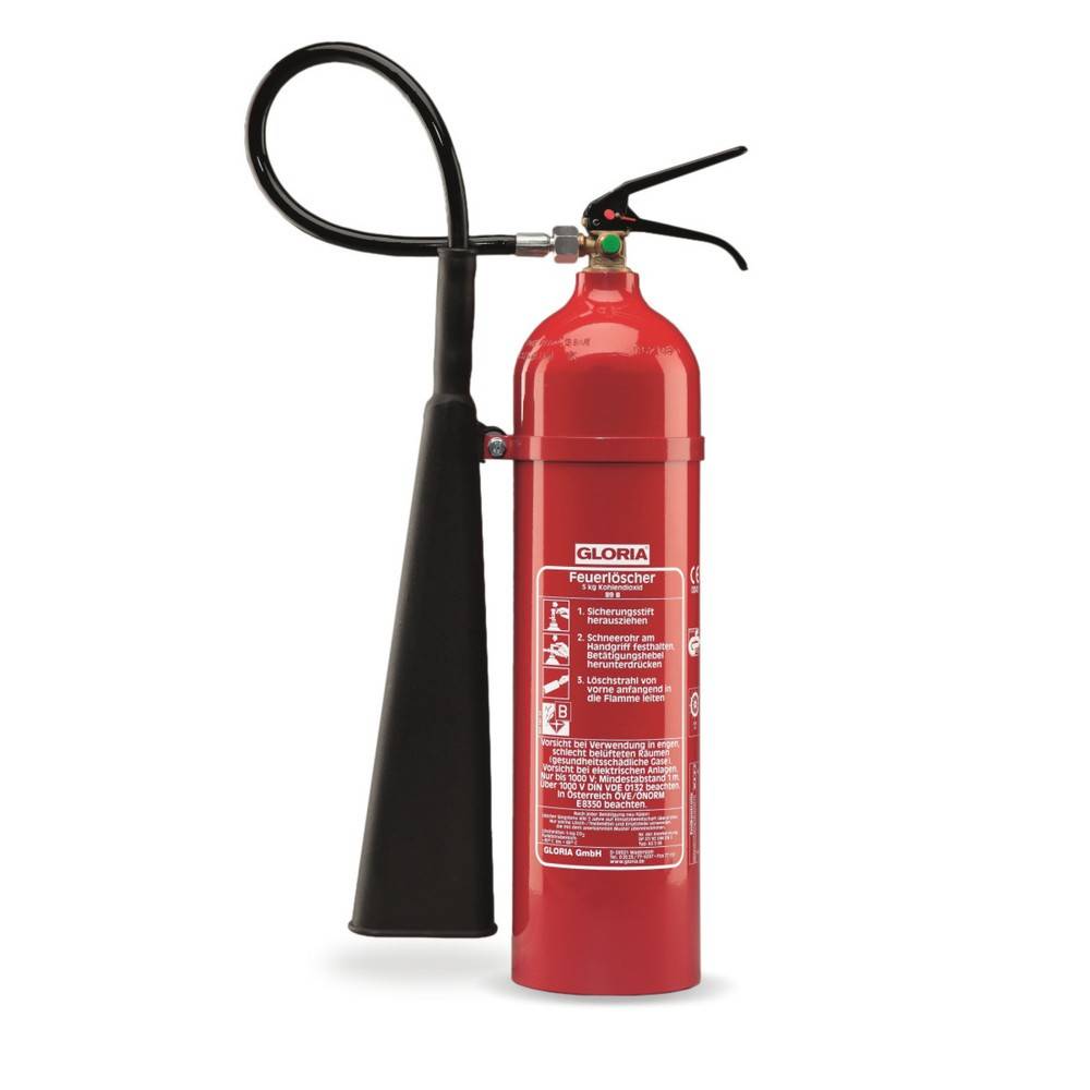 Kohlendioxydfeuerlöscher KS2SBS 34B - Artikel: 490337500-1