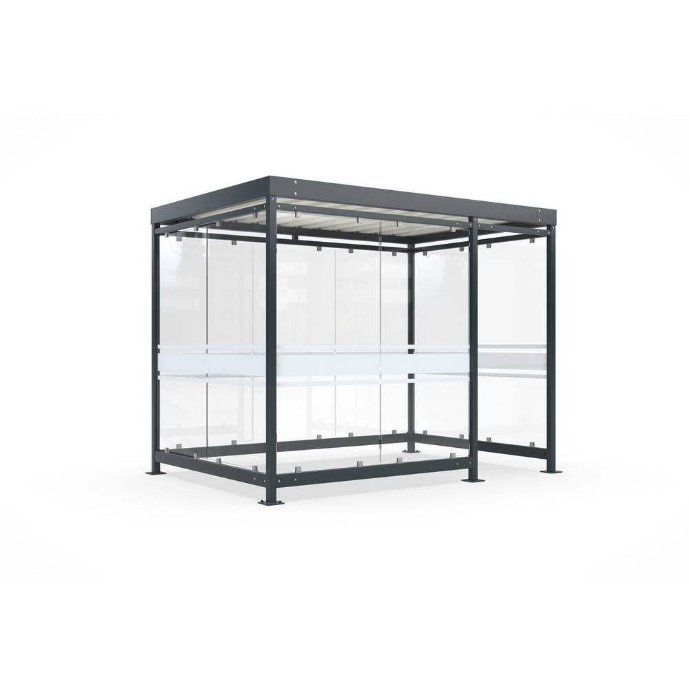 wsm® Raucherunterstand, Bausatz, für 7-9 Personen, 9 Elemente