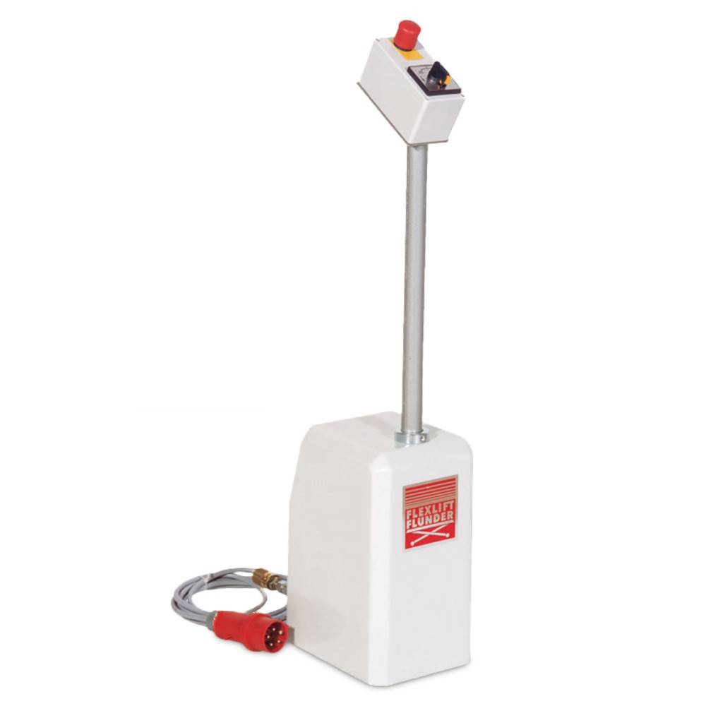 FLEXLIFT Flach-Scheren-Hubtisch, geschlossen, TK 900 kg-1
