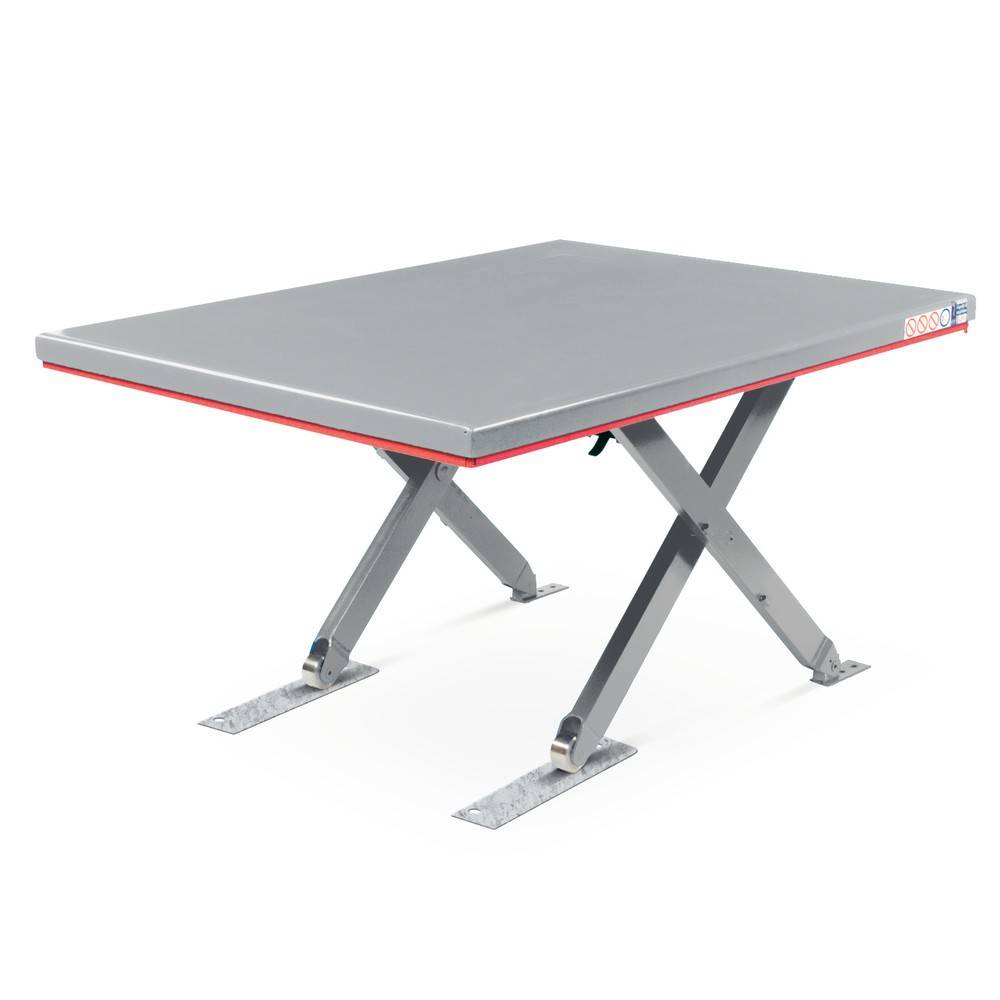 FLEXLIFT Flach-Scheren-Hubtisch, geschlossen, TK 900 kg-0