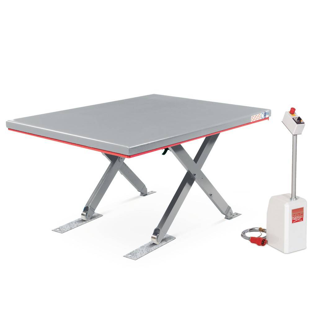 FLEXLIFT Flach-Scheren-Hubtisch, geschlossen, TK 900 kg-3