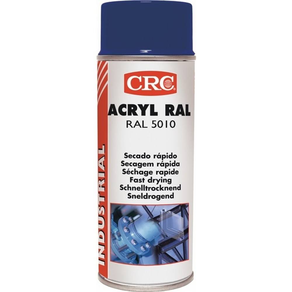 CRC Farbschutzlackspray ACRYLIC PAINT tiefschwarz ma RAL 9005 400ml Sp-0