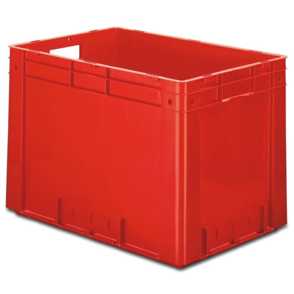 Eurobox für schwere Lasten, 80 Liter, blau, Griffe-0
