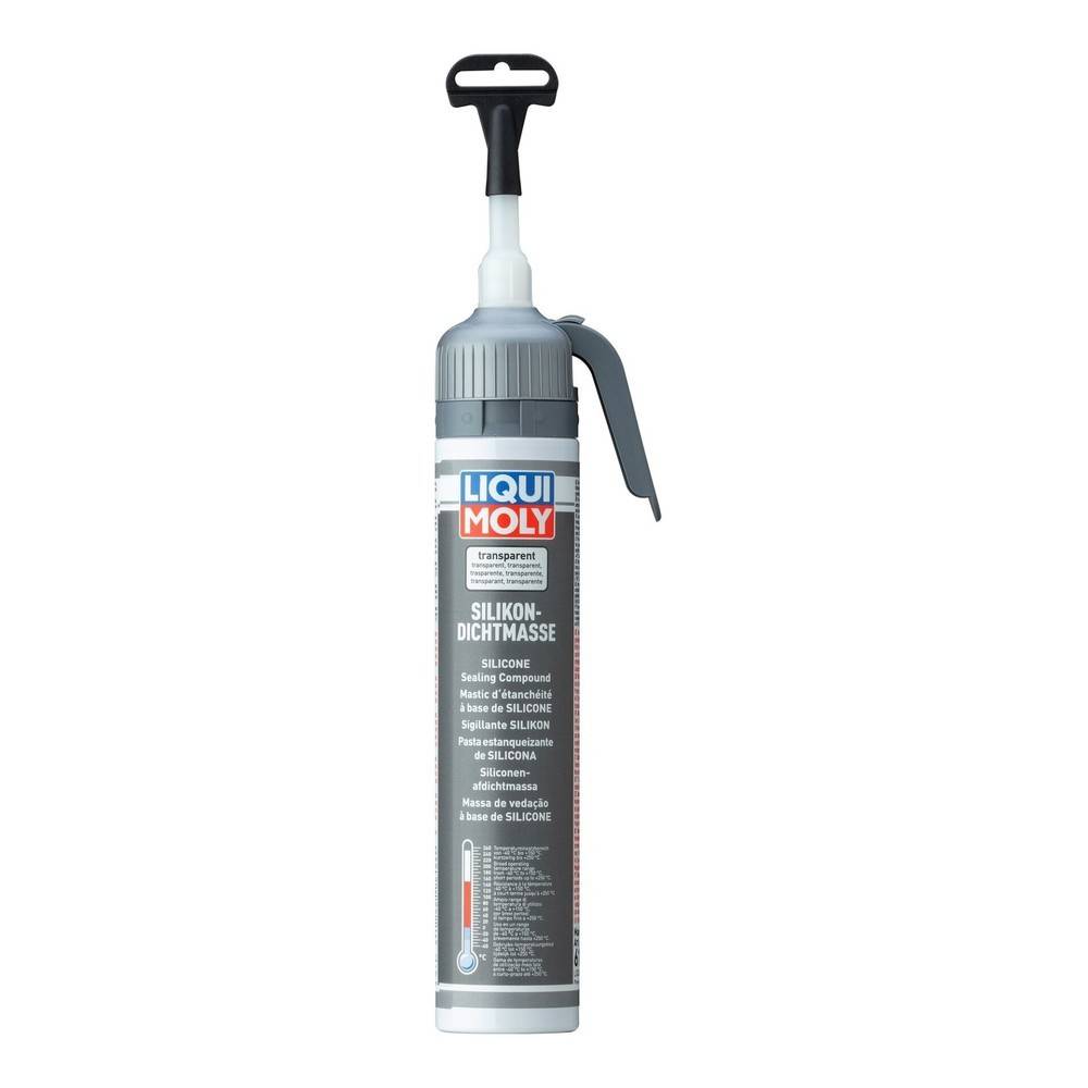 Silikondichtmasse transparent, 6 Stück je 200 ml-1