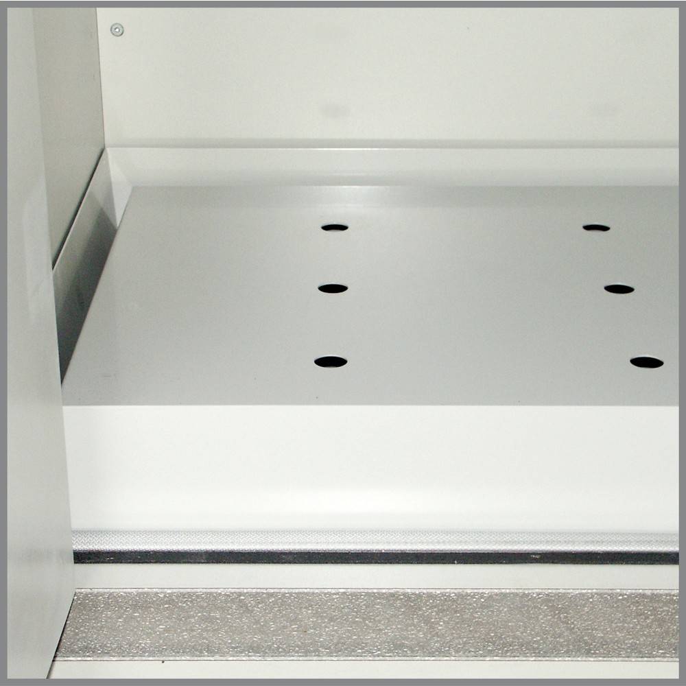 PRIORIT Brandschutzschrank Typ 30, 2-flügelig, 3 Fachböden, 1 Lochblec-4