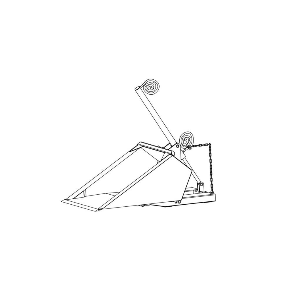 Eichinger® Schaufel mit hydraulischer Kippvorrichtung, 750 kg, 750 Lit-3
