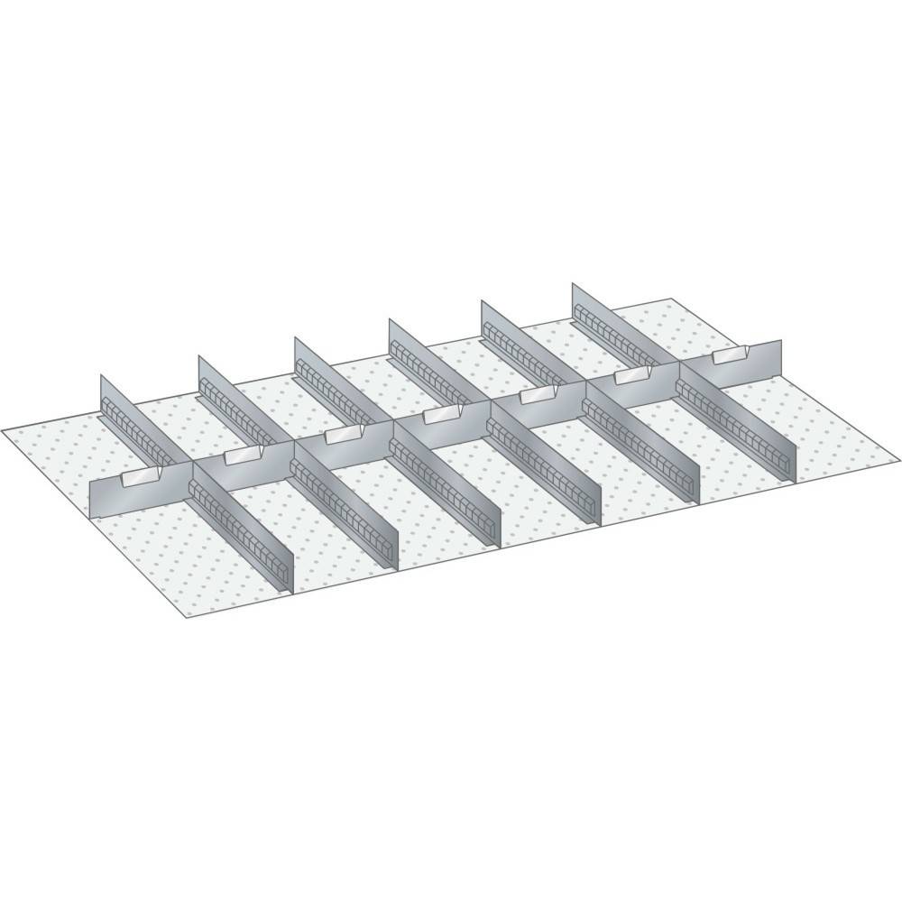 Set Schlitzwände und Trennbleche 64x36E (BxTxFH) 1088x612x150mm-1