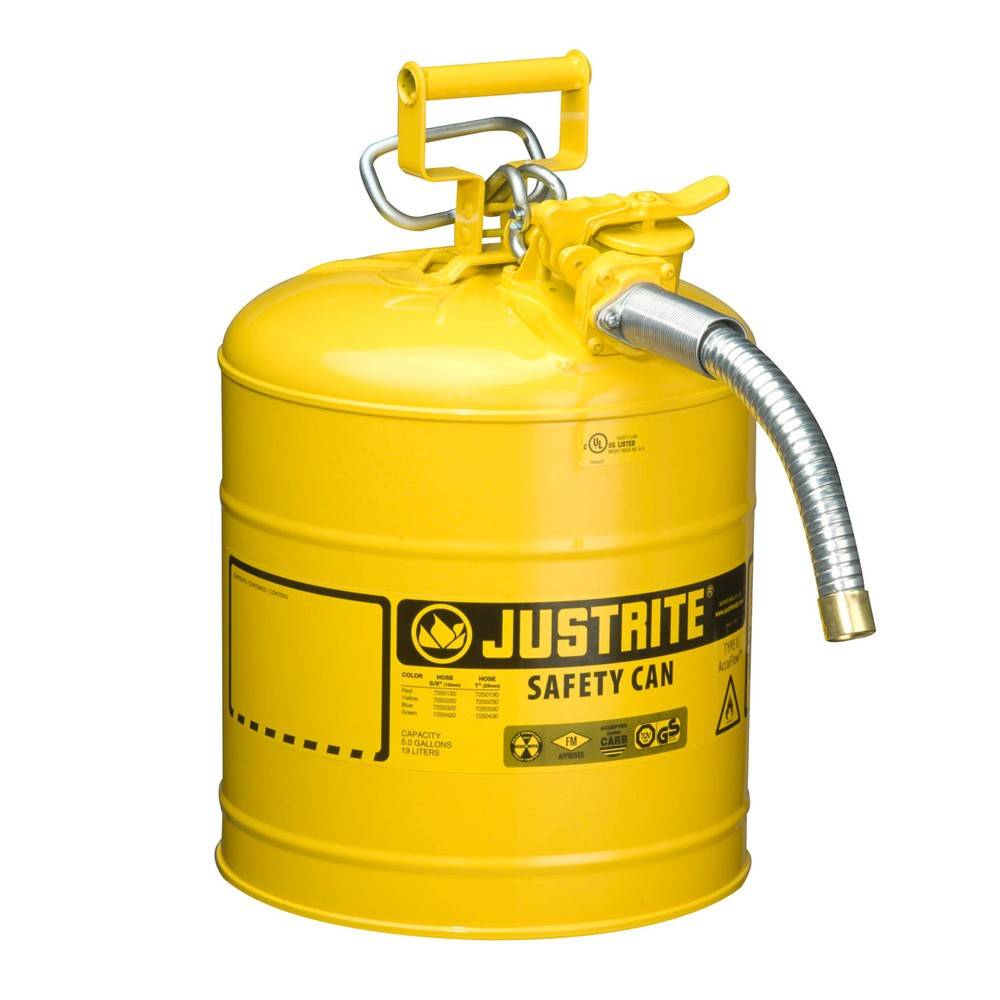 Sicherheitsbehälter Typ II Accu Flow Kapazität 9,5 Liter, gelb-1