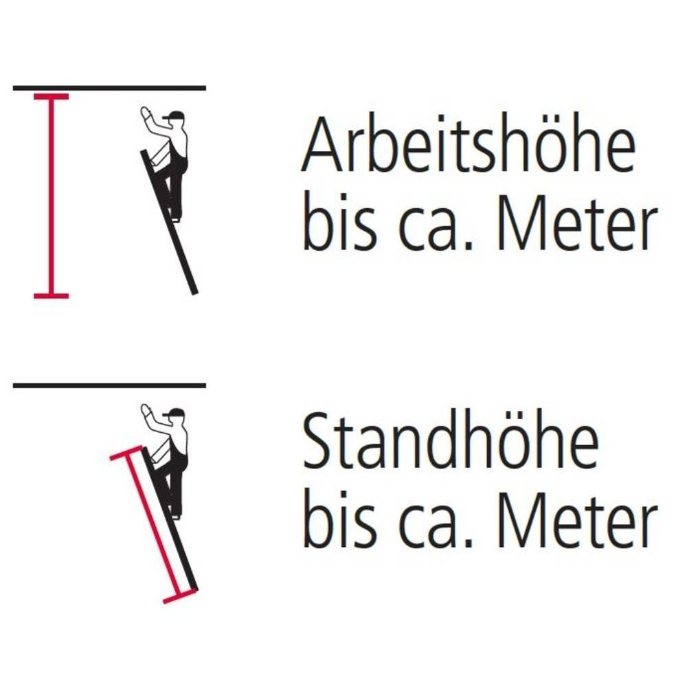 KRAUSE® STABILO Seilzug-Anlegeleiter, 2-teilig, Standhöhe 11,70 m-4