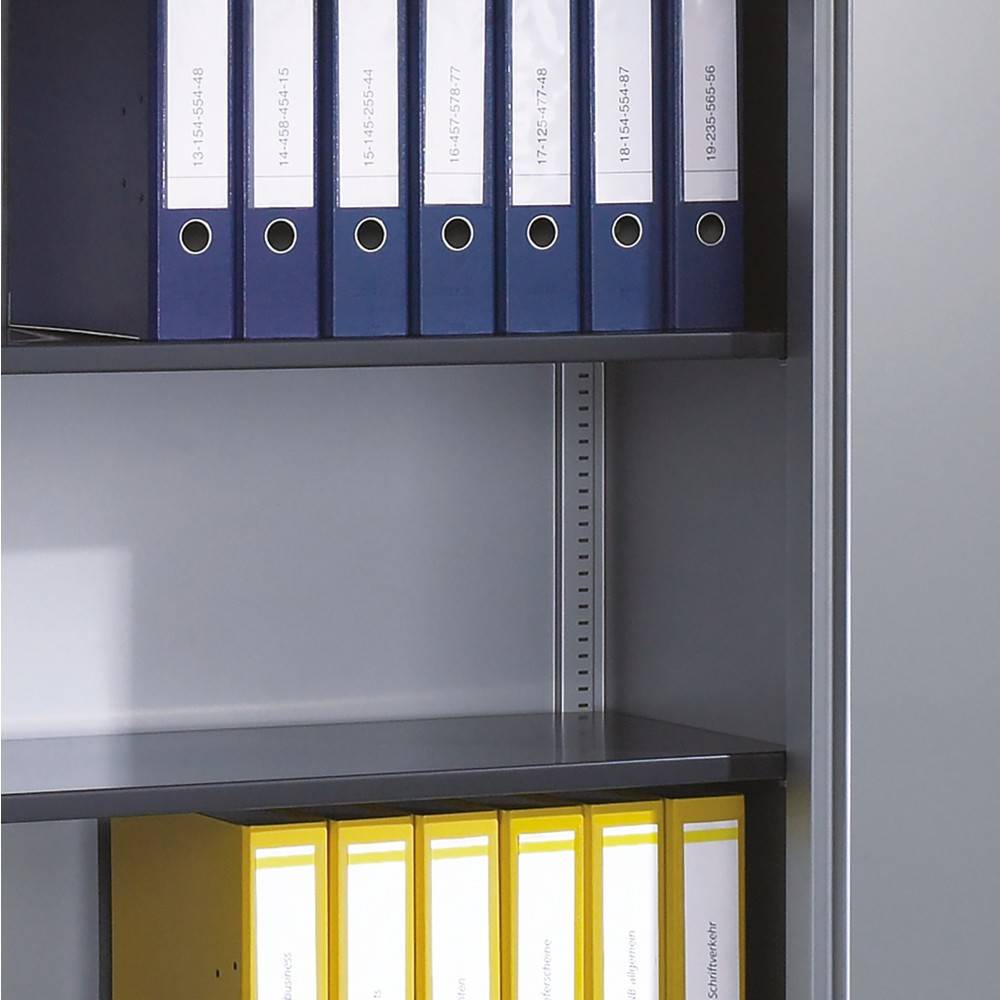C+P Schiebetürenschrank Asisto, 3 OH, Breite 1.200 mm, verkehrsweiß-3