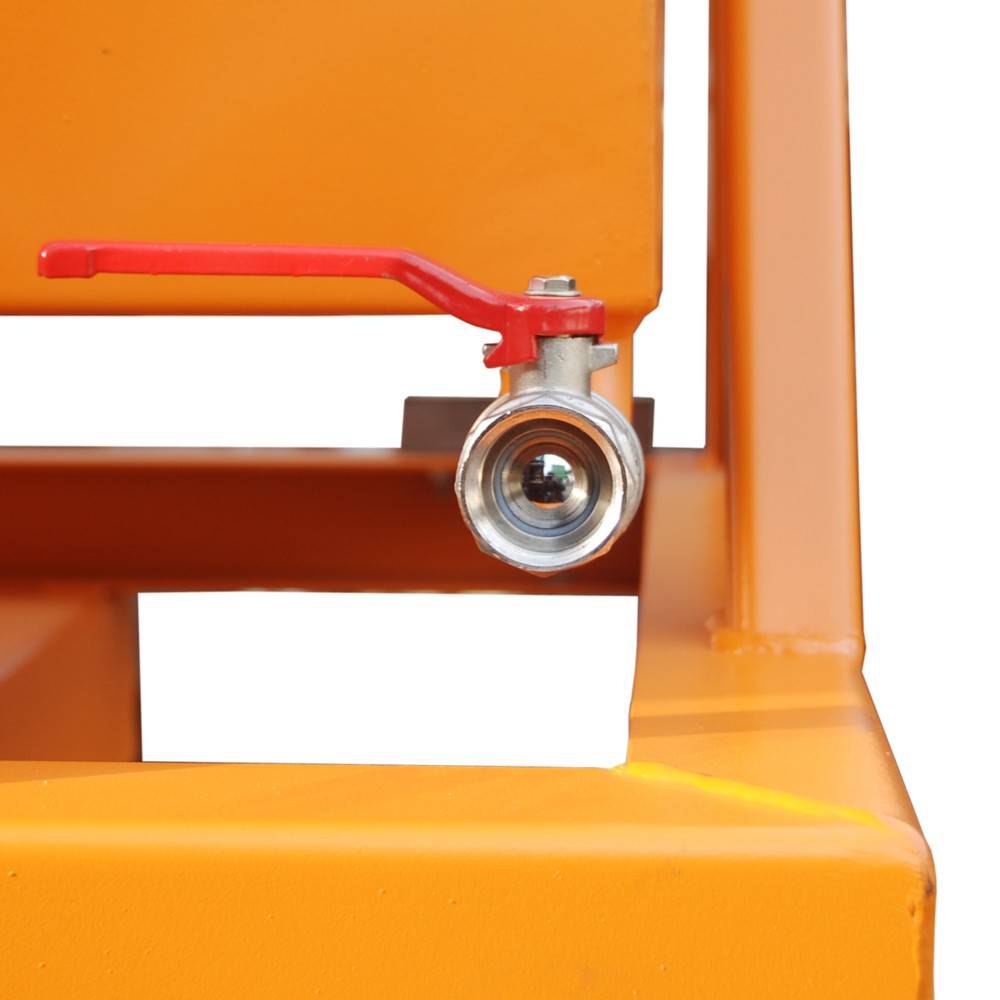 Bauer® Späne-Kippmulde, für ebenerdige oder Stapler-Entleerung, lackie-3