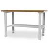 Bedrunka+Hirth Reihenwerkbank, HxBxT 859-1.059 x 1.500 x 750 mm, licht
