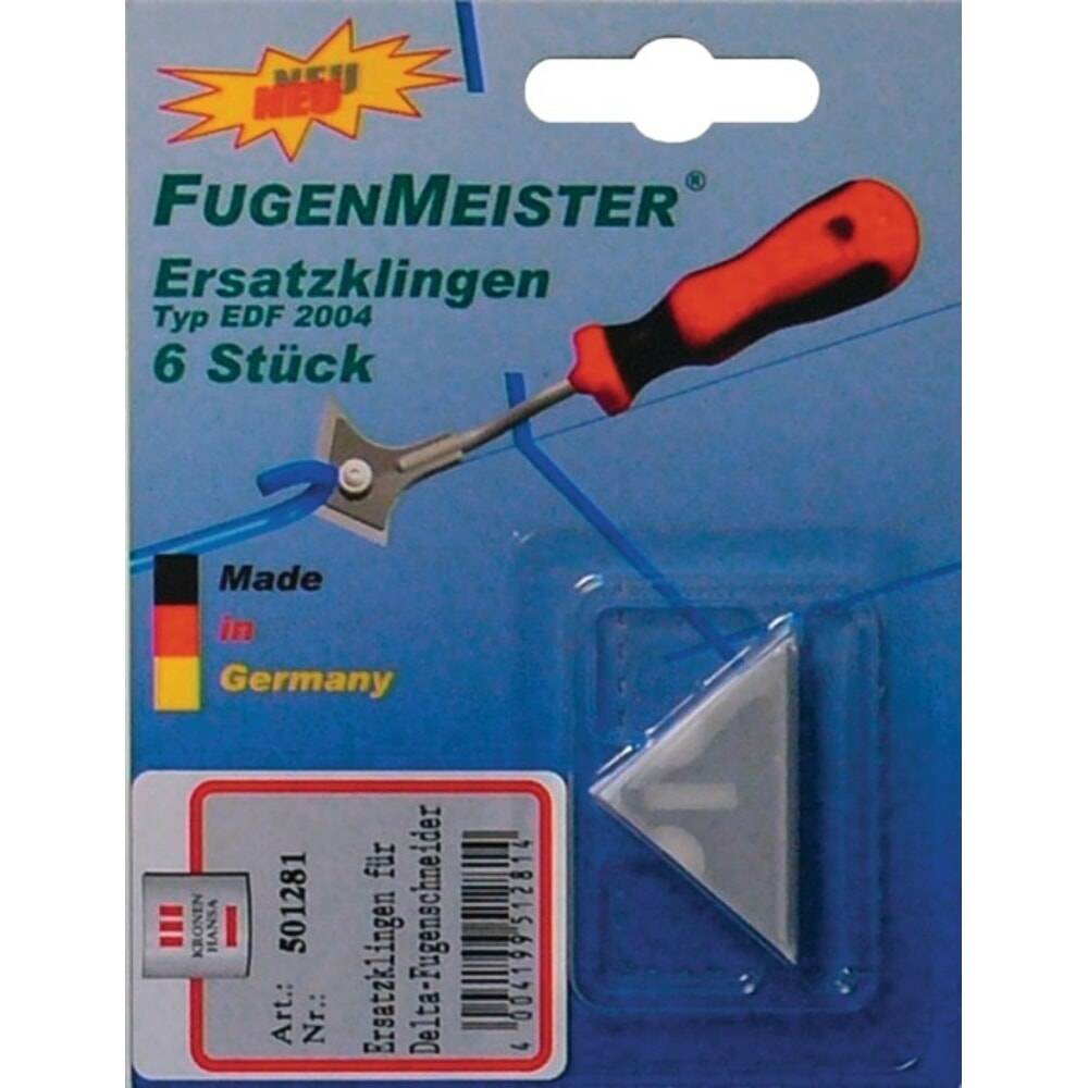 Ersatzmesser Fugenmeister Delta 6 St.auf SB-Karte KRONEN-HANSA-1