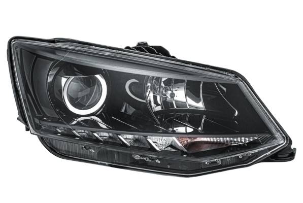 HELLA 1EL 011 824-221 DE/Doppelscheinwerfer/Halogen-Hauptscheinwerfer - rechts - für u.a. Skoda Fabi-1